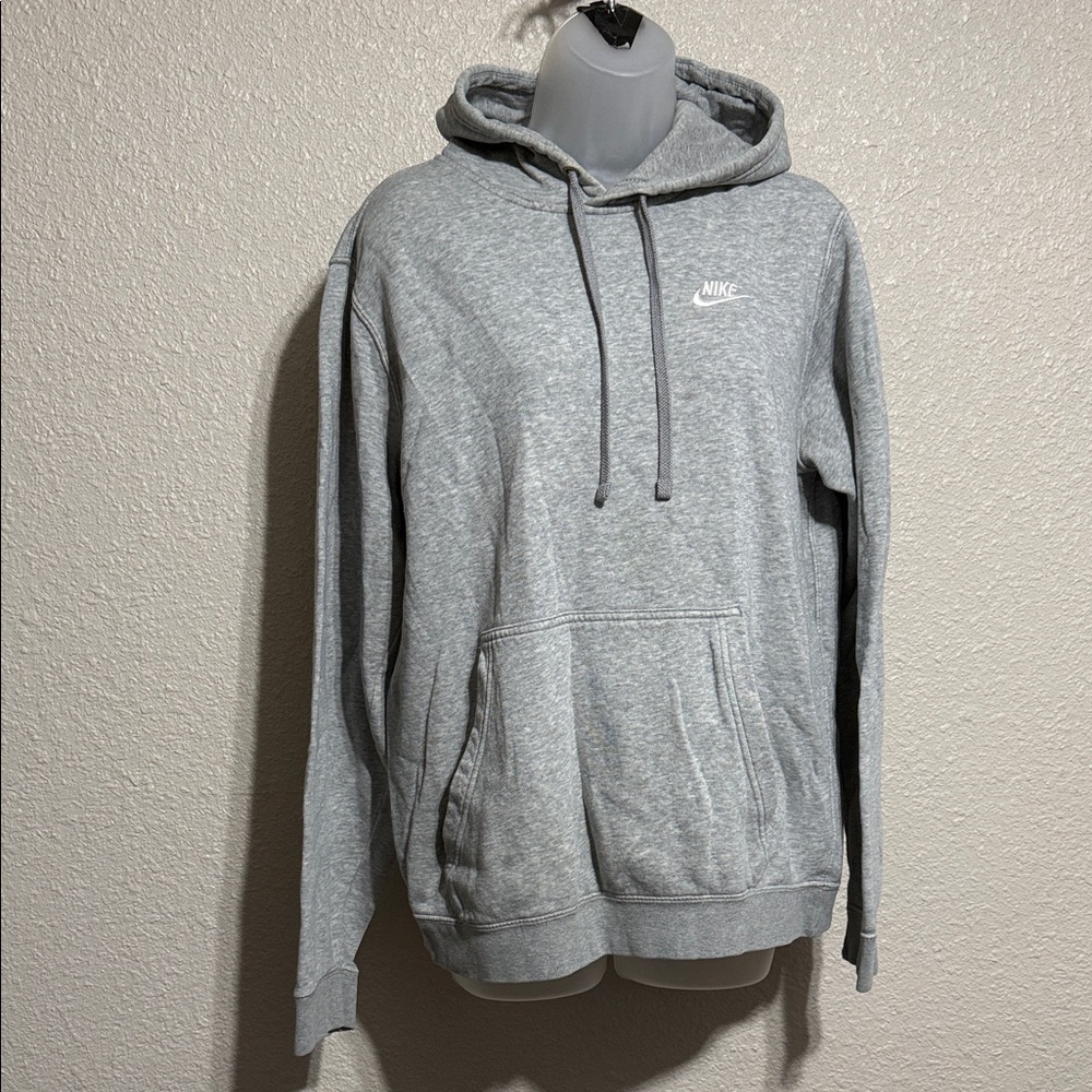 Nike Men's Heather Gray Hoodie